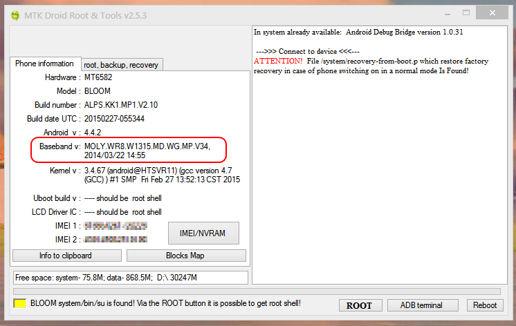 mtk6582 imei repair tool